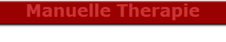 Manuelle Therapie