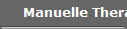 Manuelle Therapie